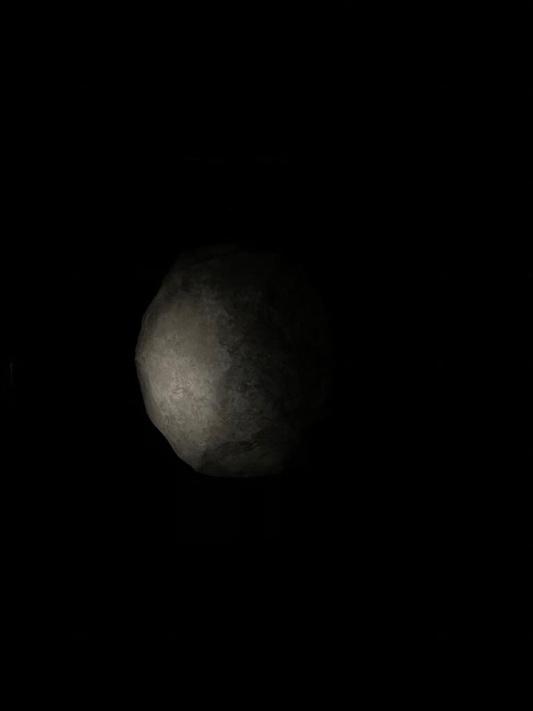 mond auf erden rauminstallation für alle sinne vordiplom 2019